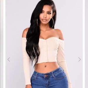 Off the shoulder top